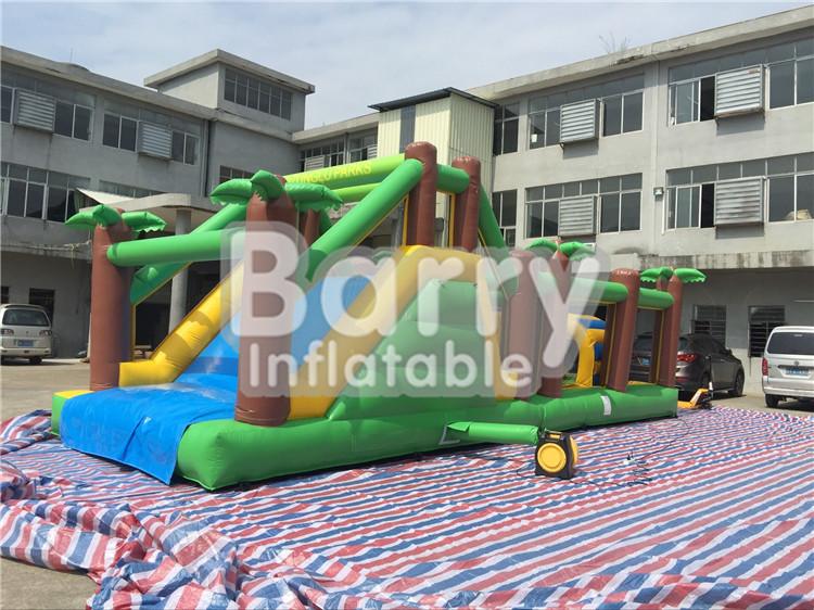 Amusement Park Inflatable Water Slide Blow Up Bouncy Slide