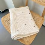 Instagram Style Minimalist Knitted Blanket Camping Blanket 95% Cotton