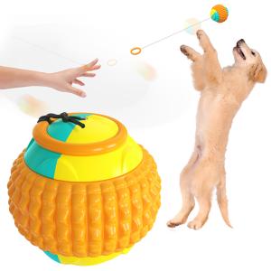 Wholesale Bite Resistant Chewy Treat Ball Stretchable Throw Ball Dog Toy from china suppliers