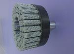 80mm Blue Bristle Ceramic Deburring Brush Disc for Surface Finishing