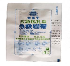 China 0502 Elastic Adhesive Plaster 15cmx2.5cm First Aid Bandage on sale