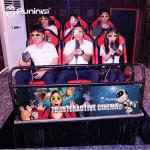 Immersive Entertainment 7D Movie Theater curved Screen 3 Type Movie Special