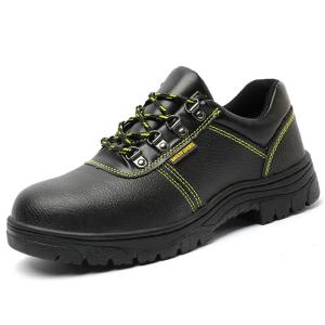 Wholesale Black Steel Toe Shoes Syntactic / Rubber Material Safety Shoes from china suppliers