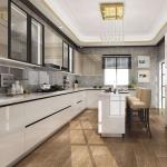 Factory Manufacturer Modern Kitchen Cabinet With Accessories And Appliances