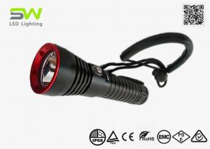 Wholesale IP68 Underwater Stepless Dimmable Diving Flashlight Torch Light 100M from china suppliers