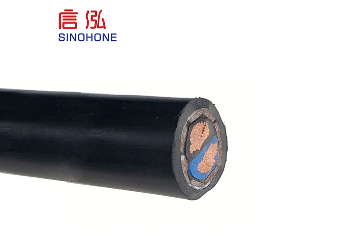 Underground Direct Burial Armored Flexible Power Cable VVR Multi Strand 2 Core Joint