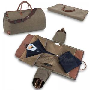 China Mens Convertible Travel Duffel Bags , Premium Canvas Suit Travel Bag on sale