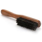 Boar Bristle Beard Brush Comb Set Black Color Wood Material for Men Beard Hair