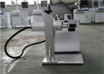 Mini Fiber Laser Marking Machine / White 20w Laser Engraving Equipment