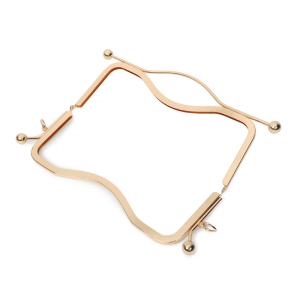 Wholesale Antirust Metal Purse Purse Clasp Frame Ornament Rose Gold ODM from china suppliers
