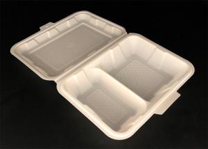 Wholesale Clear disposable biodegradable pet fast food tray clamshell container white round bowl from china suppliers