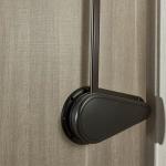 Modern Wood 100cm Wide Sliding Door Wardrobes Closet Bedroom Furniture