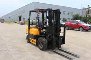 Wholesale Vmax 2.5 Ton Nature Gas LPG Forklift , Gasoline Powered Forklift In Blue Color from china suppliers