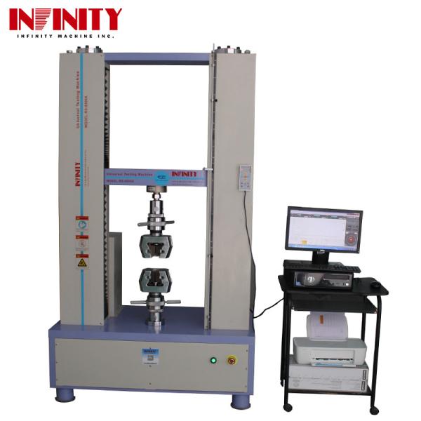100Kn 200Kn 300Kn Rebar Metal Plastic Textile Tape Universal Tensile Testing