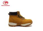 Nubuck Soft Sole Industrial Safety Footwear EVA With Round Cotton Lace Sport