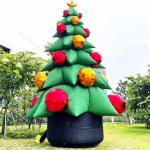 Outdoor Advertising Inflatable Christmas Tree Giant Xmas Tree Ornament Christmas
