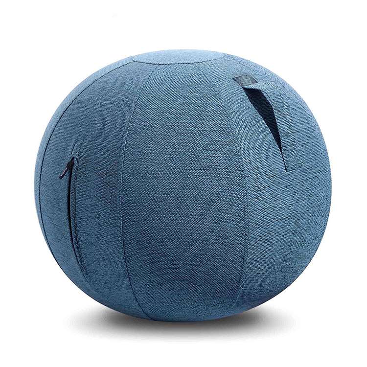 Linen Material Yoga Ball Cover for Office Gym Balance Exercise Inflatable Pvc Ball