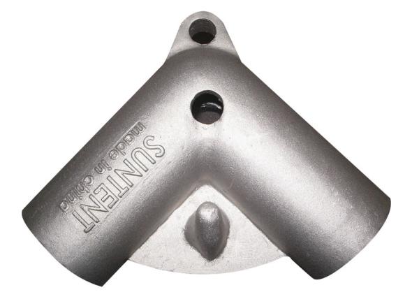 ISO Foundry Low Pressure Die Casting Parts Flange Aluminum Customized For CNC