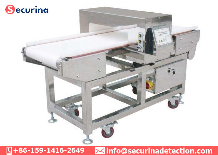 DSP FDA Belt Conveyor Metal Detector 120W For Industry