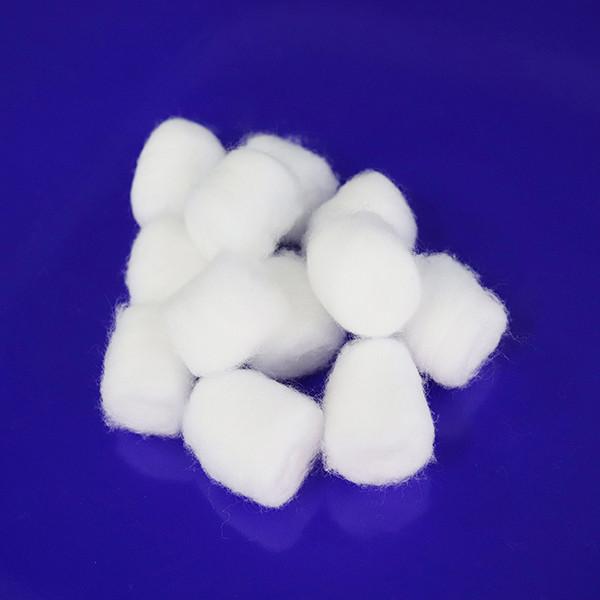 Professional White Cotton Balls , Pure Cotton Balls EO Steriled Sensitive Skin