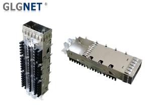 Wholesale Single Port SFP Cage Connector Press Fit Or Solder Post Mount Type from china suppliers