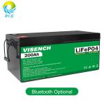 Visench Direct factory 12V 24V 100Ah 120Ah 200Ah Deep 6000 Cycles battery
