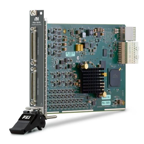 National Instruments PXIe-7857 Multifunction Reconfigurable I/O Module with 48 Digital I/O 8 Analog Inputs and 8 Analog Outputs