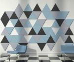 Eco Friendly Felt Polyester Fiber Acoustic Panel 9mm 12mm