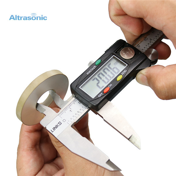 Ultrasonic Piezoelectric Ceramic Element 20Khz Ring Shape