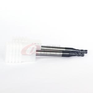 Wholesale 1/16&quot; 3/32&quot; 2.5mm Flat Nose End Mill Carbide Cutter HRC50 4 Flutes from china suppliers