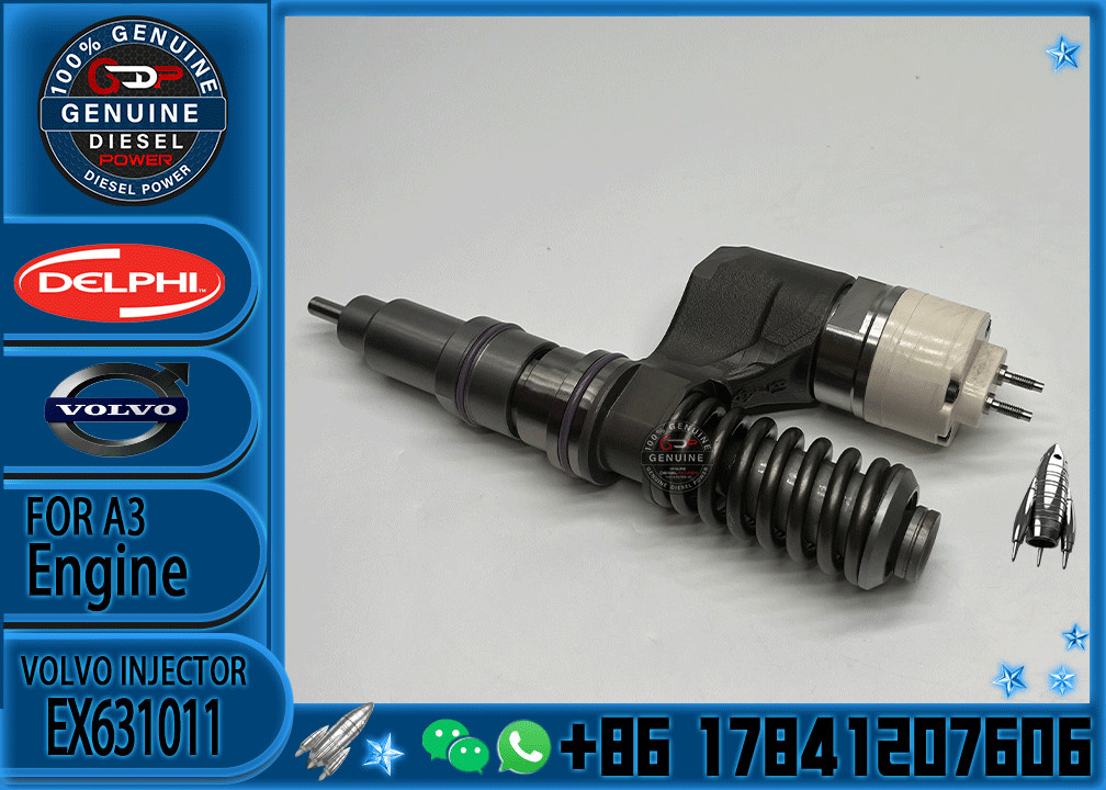 Fuel Injector Assembly EX631011 3155040 RE517661 BEBE4B12005 3169521 8113837 BEBE4B15001 For Engine A3