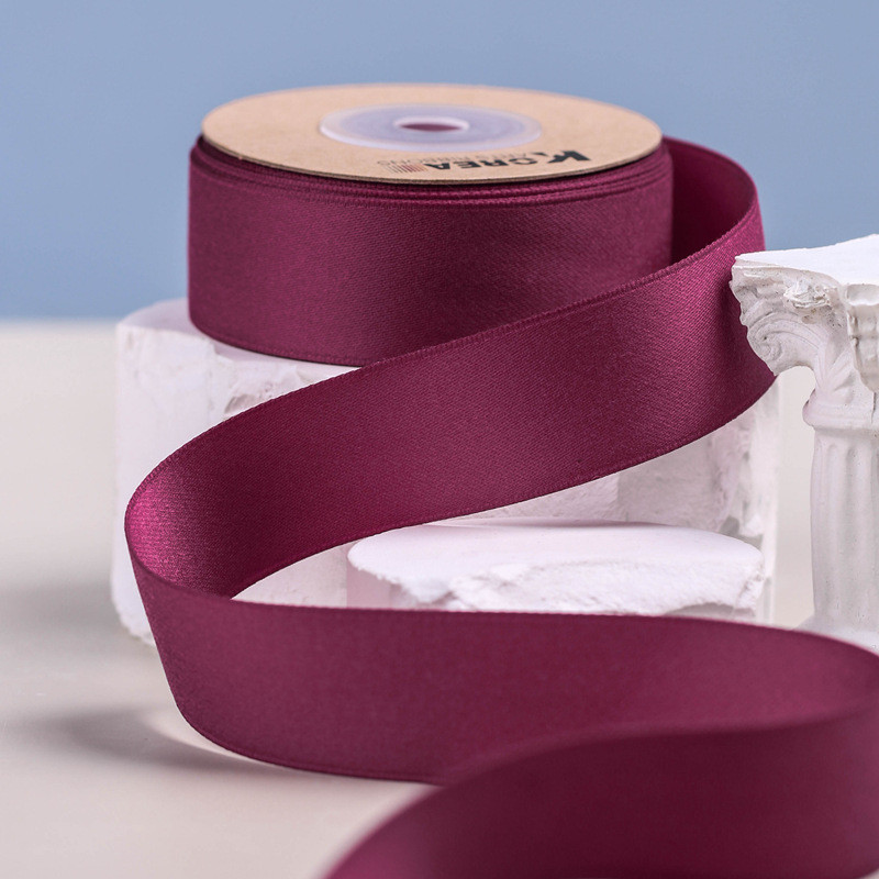 10mm-38mm*50y Polyester Cotton Ribbon Customized Color Cotton Ribbon