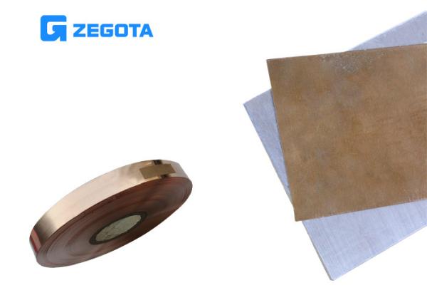 Anti Corrosion Copper Clad Aluminum Sheet , Aluminum Clad Board Superior