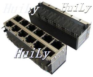 Wholesale RJ45 Transformer 2X6+LED EMI 1000BASE from china suppliers