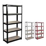 5 Tiers Heavy Duty Boltless Rack Boltless Metal Shelving Garage Metal Shelving