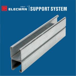 Wholesale ELECMAN Galvanised Steel Strut C Channels Systems 12 Gauge 41x82 from china suppliers