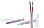 Tough Plastic Paint Brush Tube Artist Painting Portfolio Transparent Type