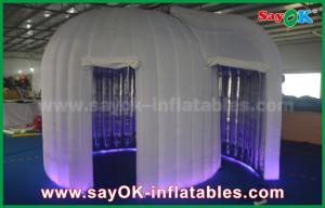 Wholesale Advertising Booth Displays Wedding Led Spray Inflatable Booth For Sale , Two Years Warranty from china suppliers