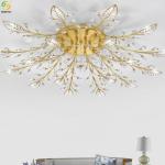 E14 Restaurant Hanging Staircase Modern Ceiling Light Luxury Decoration