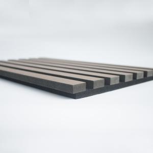 Wholesale Ginkgo 3D Soundproof Wooden Wall Slat Panels For Hotel Foyer Space from china suppliers