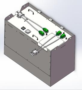 Wholesale Safe Stable Forklift Lithium Battery 1022mmx532mmx780mm from china suppliers