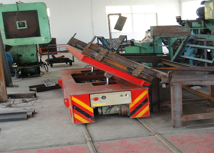 Hydraulic Portable Lifting Platform Carbon Steel Plate Electric Transfer Car for Material Transportation