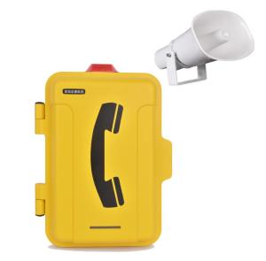 Wholesale Waterproof Emergency IP Industrial Analog Telephone Outdoor Yellow from china suppliers