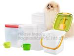 China Supply Pet Product Ceramic Dog Food Storage Container, Airtight Plastic