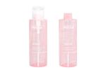 200ml PET Nail Polish Remover Pump Bottle Custom Logo pink color bottle
