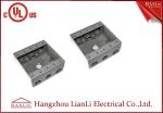 1/2" 3/4" Holes Waterproof Conduit Box Aluminum Die Casting UL Listed