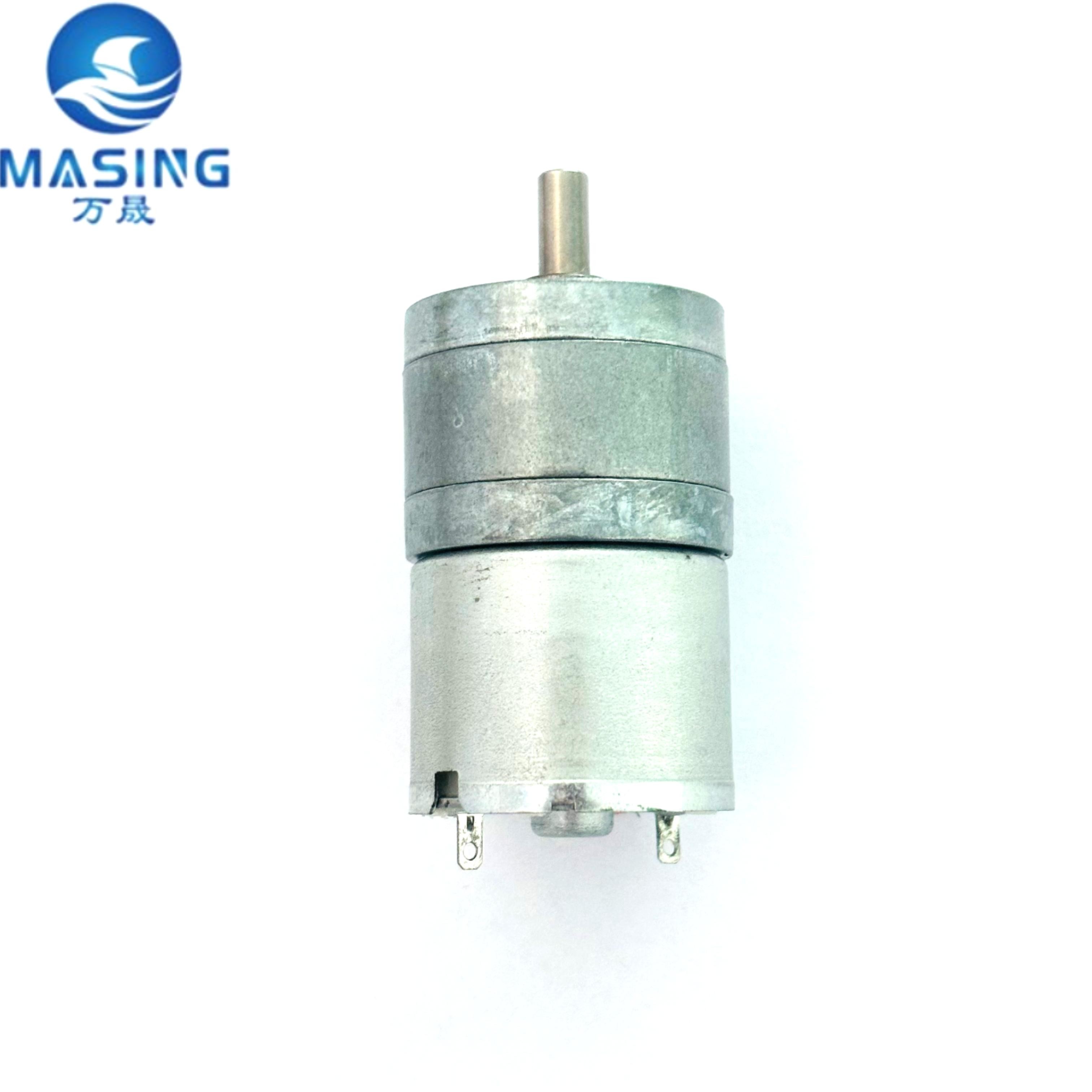 25mm Gearbox DC Brush Motor 12V RF-310 Low Rpm Low Noise DC Motor For Meat Grinder