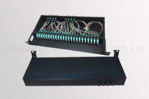 Wholesale 19'' LC 96 Port Fiber Patch Panel Within MPO Cold Rolled Steel Material from china suppliers