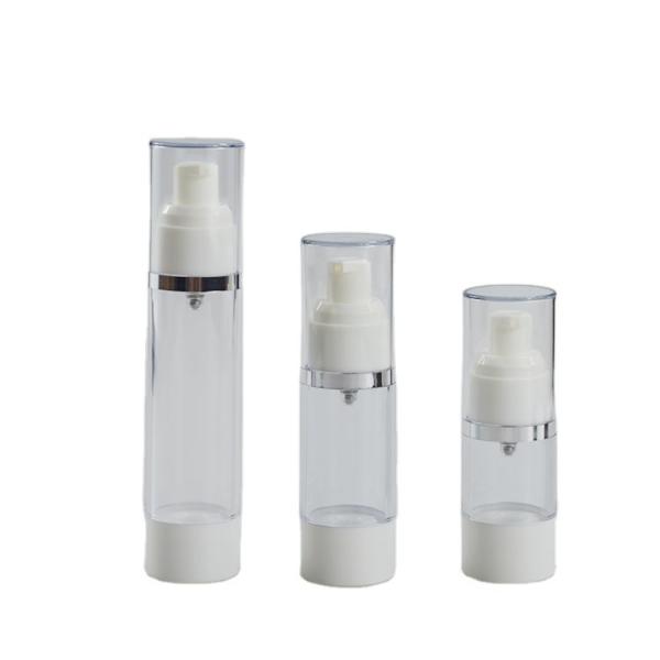 AS Collar Luxury 15ml 30ml 50ml Refillable Cosmetic Twist Vacuum Airless Serum