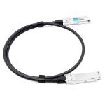 QSFP28-100G-PC50CM 50cm (1.6ft) 100G QSFP28 to QSFP28 Copper Direct Attach Cable